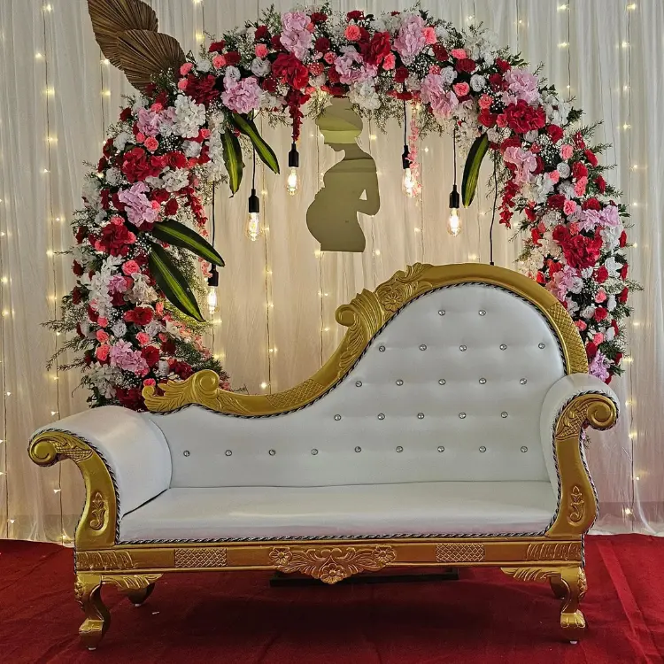 Book Floral Baby Shower Decor for Elegant Baby Shower Setup